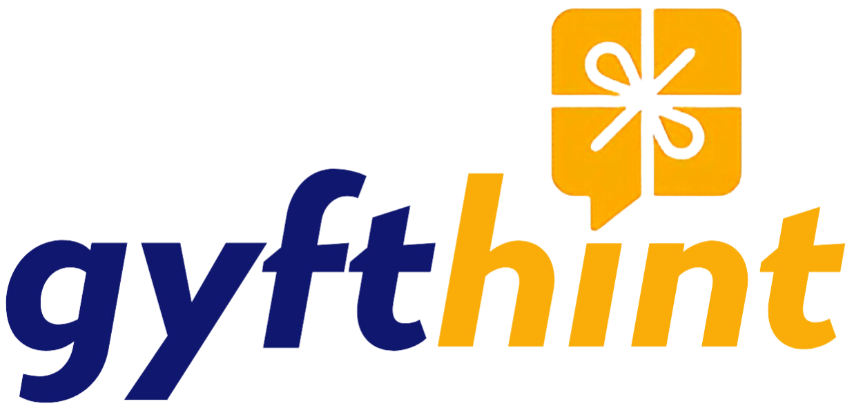GYFTHINT logo and illustration on a white bg